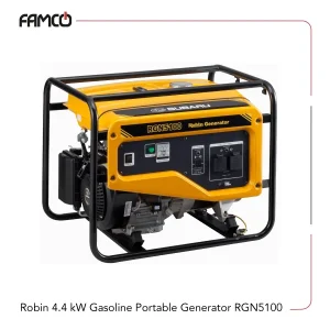 Robin 4.4 kW Gasoline Portable Generator RGN5100