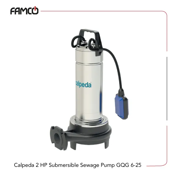 Calpeda-2-HP-Submersible-Sewage-Pump-GQG-6-25 Calpeda 2 HP Submersible Sewage Pump GQG 6-25