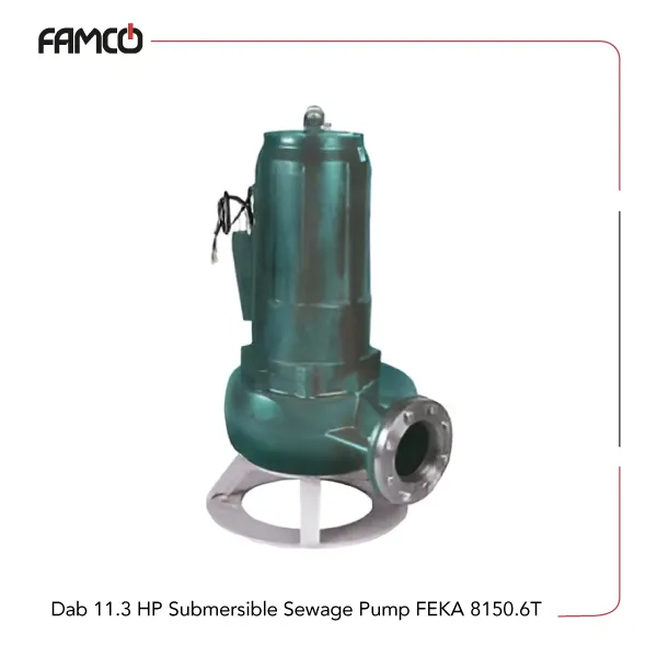 Dab 11.3 HP Submersible Sewage Pump FEKA 8150.6T