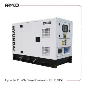 Hyundai 11 kVA Diesel Generator DHY11KSE
