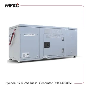 Hyundai 17.5 kVA Diesel Generator DHY14000RVi