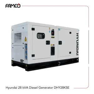 Hyundai 28 kVA Diesel Generator DHY28KSE