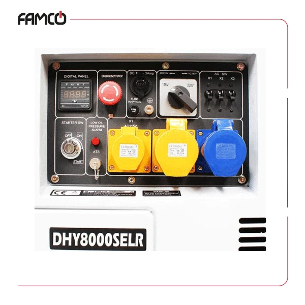 Hyundai-5.8kW-Diesel-Generator-DHY8000SELR-Outputs