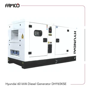 Hyundai 60 kVA Diesel Generator DHY65KSE