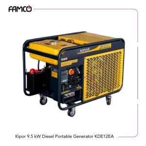 Kipor 9.5 kW Diesel Portable Generator KDE12EA