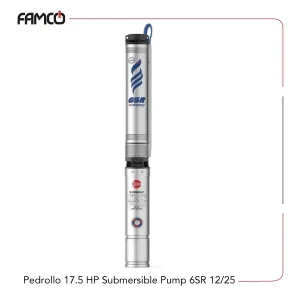 Pedrollo 17.5 HP Submersible Pump 6SR 12/25
