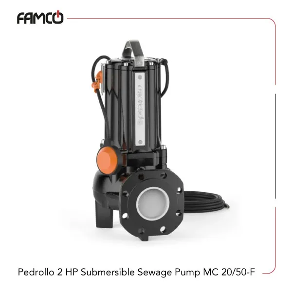 Pedrollo-2-HP-Submersible-Sewage-Pump-MC-20-50-F Pedrollo 2 HP Submersible Sewage Pump MC 20-50-F
