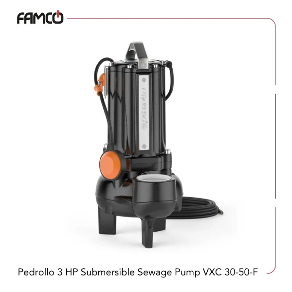 Pedrollo-3-HP-Submersible-Sewage-Pump-VXC-30-50-F Pedrollo 3 HP Submersible Sewage Pump VXC 30-50-F