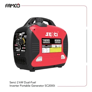 Senci 2 kW Dual-Fuel Inverter Portable Generator SC2000i