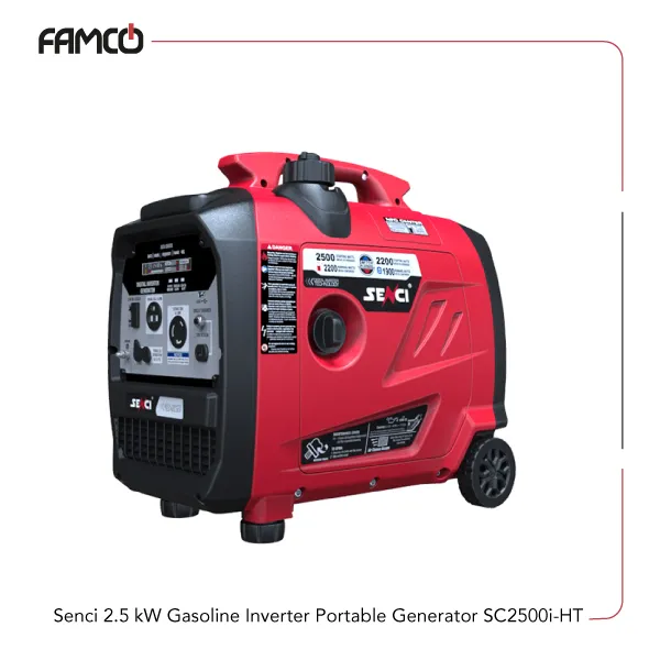 Senci-2.5-kW-Gasoline-Inverter-Portable-Generator-SC2500i-HT Senci 2.5 kW Gasoline Inverter Portable Generator SC2500i-HT