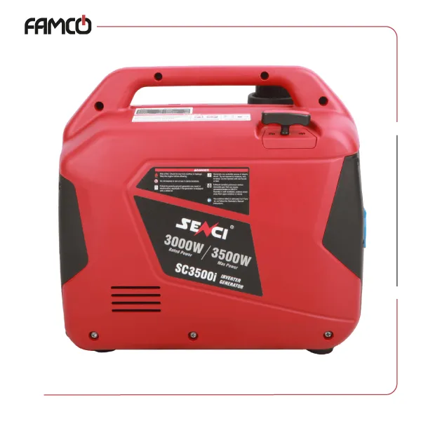 Senci-3.5-kW-Gasoline-Inverter-Portable-Generator-SC3500i-BL-Side Senci 3.5 kW Gasoline Inverter Portable Generator SC3500i-BL Side