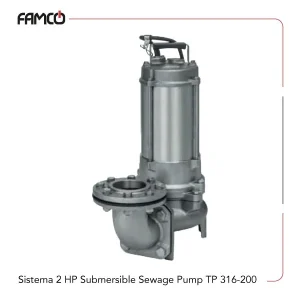 Sistema 2 HP Submersible Sewage Pump TPt 316-200