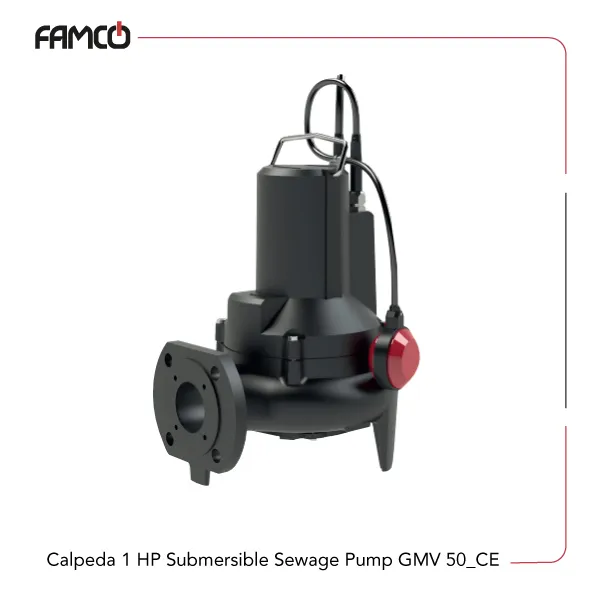 Calpeda 1 HP Submersible Sewage Pump GMV 50/CE