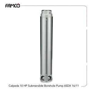 Calpeda 10 HP Submersible Borehole Pump 6SDX 16/11
