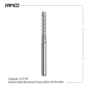 Calpeda 12.5 HP Submersible Borehole Pump 6SDS 35/7N 6SM