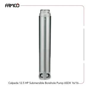 Calpeda 12.5 HP Submersible Borehole Pump 6SDX 16/16