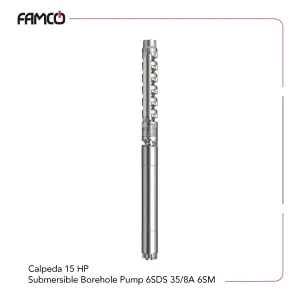 Calpeda 15 HP Submersible Borehole Pump 6SDS 35/8A 6SM