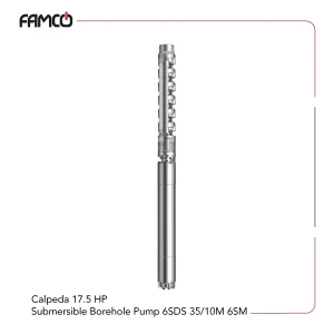 Calpeda 17.5 HP Submersible Borehole Pump 6SDS 35/10M 6SM