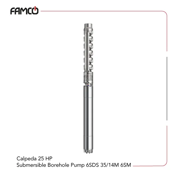 Calpeda-25-HP-Submersible-Borehole-Pump-6SDS-35-14M-6SM Calpeda 25 HP Submersible Borehole Pump 6SDS 35/14M 6SM