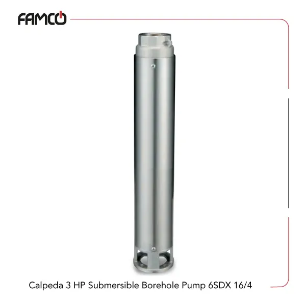 Calpeda 3 HP Submersible Borehole Pump 6SDX 16/4