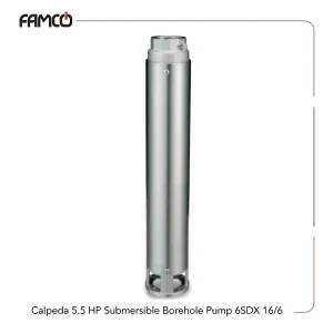 Calpeda 5.5 HP Submersible Borehole Pump 6SDX 16/6