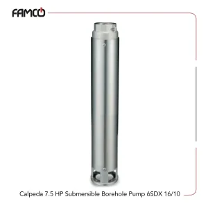 Calpeda 7.5 HP Submersible Borehole Pump 6SDX 16/10