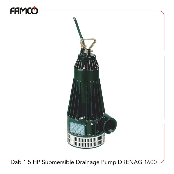 Dab-1.5-HP-Submersible-Drainage-Pump-DRENAG-1600 Dab 1.5 HP Submersible Drainage Pump DRENAG 1600