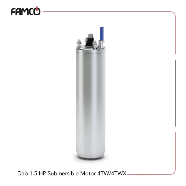 Dab-1.5-HP-Submersible-Motor-4TW-4TWX Dab 1.5 HP Submersible Motor 4TW/4TWX