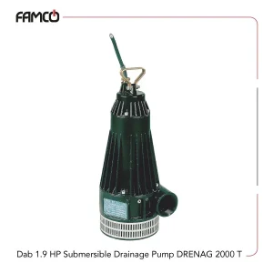 Dab 1.9 HP Submersible Drainage Pump DRENAG 2000 T