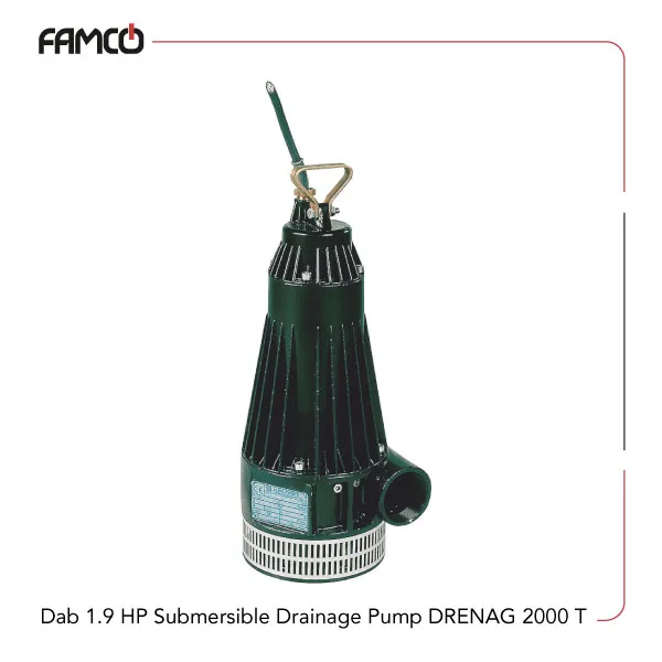 Dab-1.9-HP-Submersible-Drainage-Pump-DRENAG-2000T Dab 1.9 HP Submersible Drainage Pump DRENAG 2000T