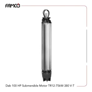Dab 100 HP Submersible Motor TR12-75 kW-380 V-T