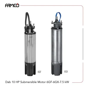 Dab 10 HP Submersible Motor 6GF/6GX-7.5 kW