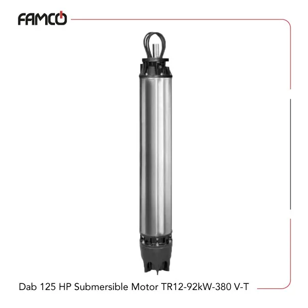 Dab-125-HP-Submersible-Motor-TR12-92-kW-380-V-T Dab 125 HP Submersible Motor TR12-92 kW-380-V-T