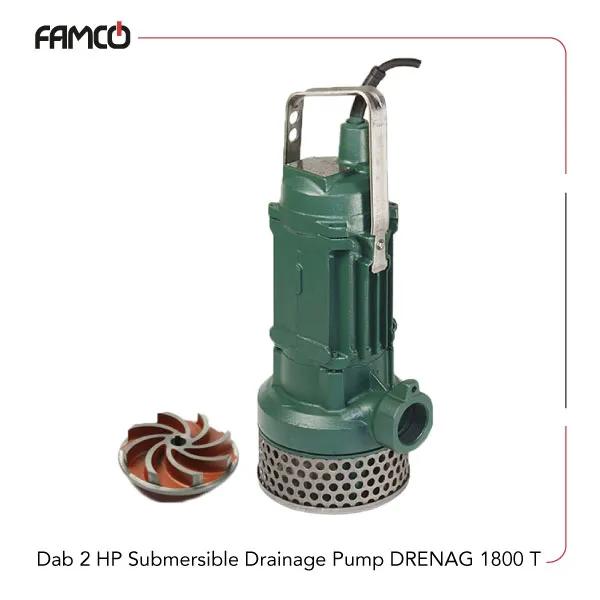 Dab-2-HP-Submersible-Drainage-Pump-DRENAG-1800-T Dab 2 HP Submersible Drainage Pump DRENAG 1800-T