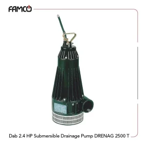 Dab 2.4 HP Submersible Drainage Pump DRENAG 2500 T