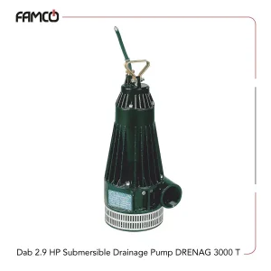 Dab 2.9 HP Submersible Drainage Pump DRENAG 3000 T