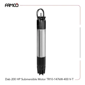 Dab 200 HP Submersible Motor TR10-147 kW-400 V-T