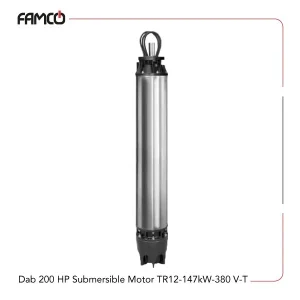 Dab 200 HP Submersible Motor TR12-147 kW-380 V-T