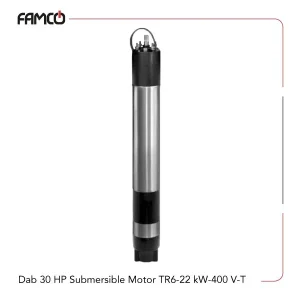 Dab 30 HP Submersible Motor TR6-22 kW-400 V-T