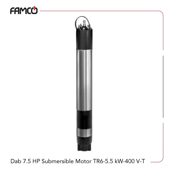 Dab-7.5-HP-Submersible-Motor-TR6-5.5-kW-400-V-T Dab 7.5 HP Submersible Motor TR6 5.5 kW-400-V-T