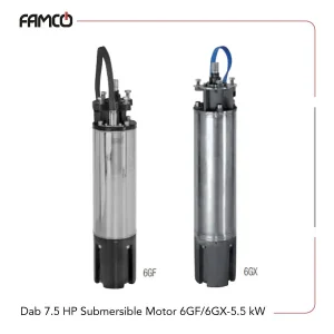 Dab 7.5 HP Submersible Motor 6GF/6GX-5.5 kW