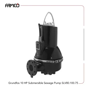 Grundfos 10 HP Submersible Sewage Pump SLV.80.100.75