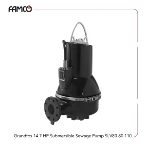 Grundfos 14.9 HP Submersible Sewage Pump SLV.80.80.110