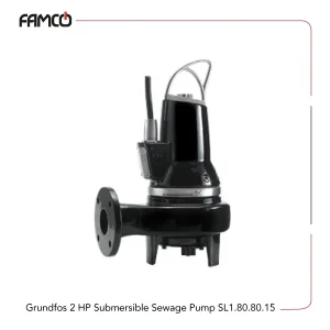 Grundfos 2 HP Submersible Sewage Pump SL1.80.80.15
