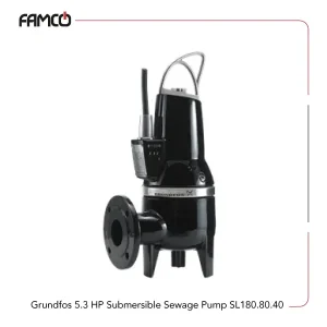 Grundfos 5.3 HP Submersible Sewage Pump SL1.80.80.40