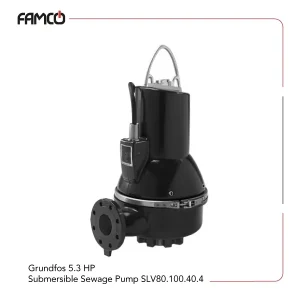 Grundfos 5.3 HP Submersible Sewage Pump SLV.80.100.40.4