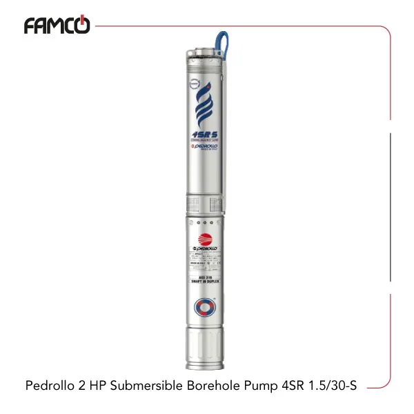 Pedrollo-2-HP-Submersible-Borehole-Pump-4SR-1.5_30-S Pedrollo 2 HP Submersible Borehole Pump 4SR 1.5_30-S