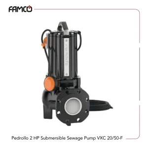 Pedrollo 2 HP Submersible Sewage Pump VXC 20/50-F