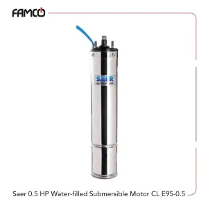Saer 0.5 HP Water-filled Submersible Motor CL95-0.5