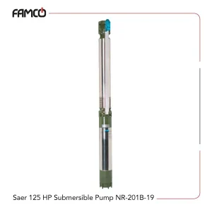 Saer 125 HP Submersible Pump NR-201B/19